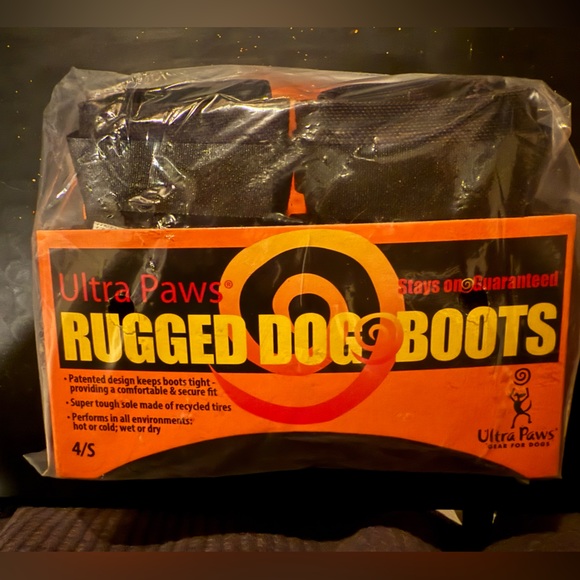 Ultra Paws Durable Dog Boots Size 4/Small Washable‎ Reusable NEW - Picture 1 of 6